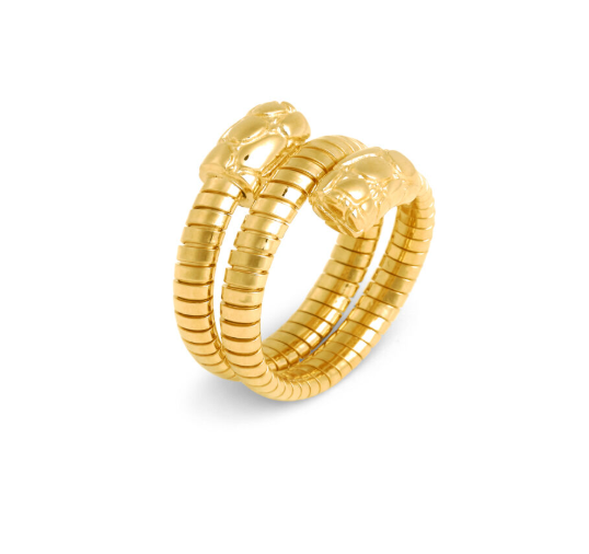 Anneau Giovanni Raspini Femme tubogas croco in Argent 12544/16 - 12544/16